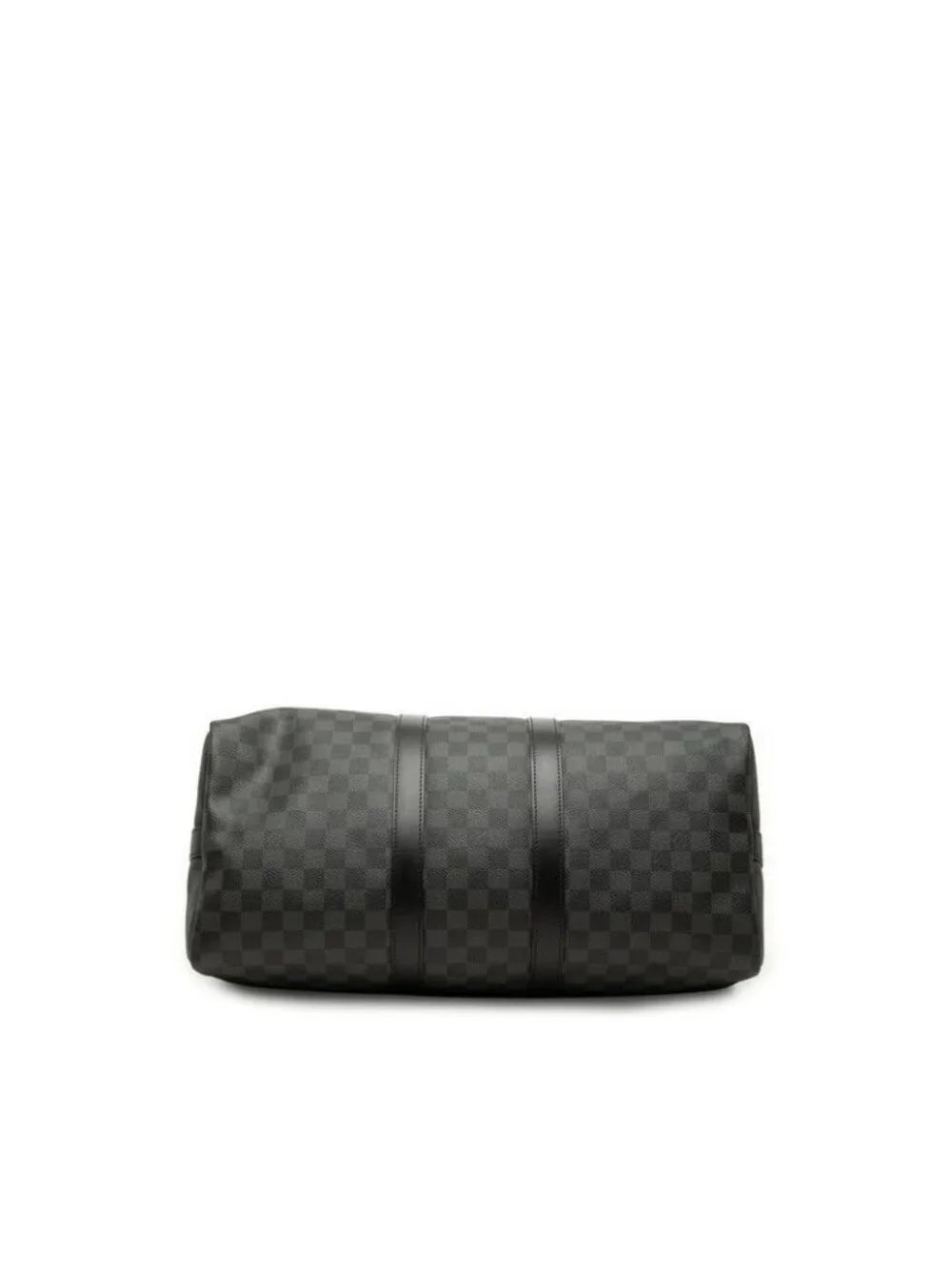 Louis Vuitton Damier Graphite Keepall Bandouliere 45 Boston Bag 2-Way Black